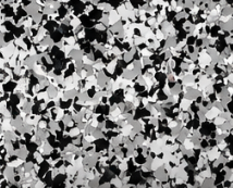 Tuxedo epoxy flake color sample — UES Solutions